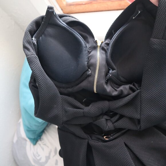 Guess Dress Black Size 6 - Picture 6 of 6